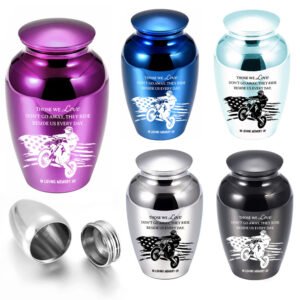 Aluminum alloy pet cremation urn
